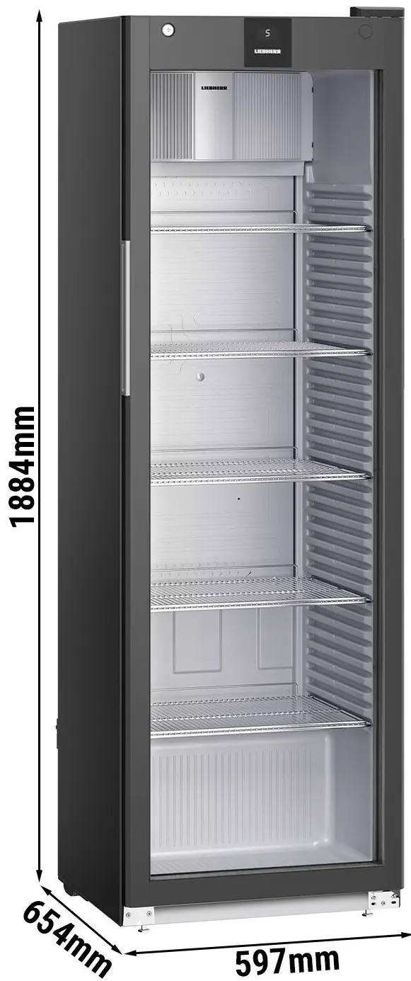Холодильная витрина для напитков Liebherr Performance MRFvd 4011-20.744 (Black) - 5