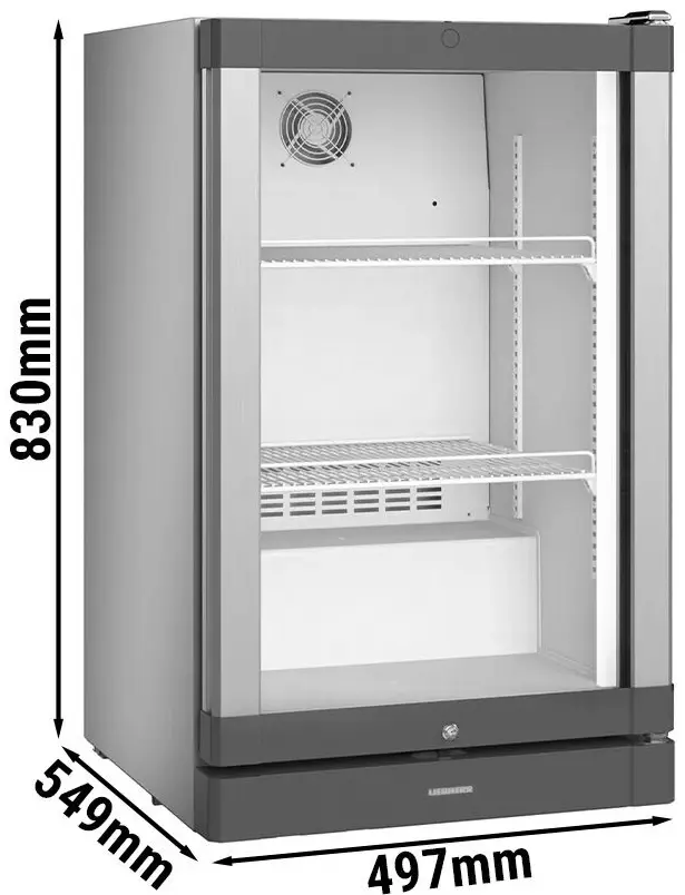 Холодильная витрина мини-бар Liebherr Premium BCv 1103-22 (Silver) - 5