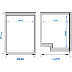 Vitrina frigorifica mini bar Liebherr Premium FKv 503-24 (Silver) Thumb
