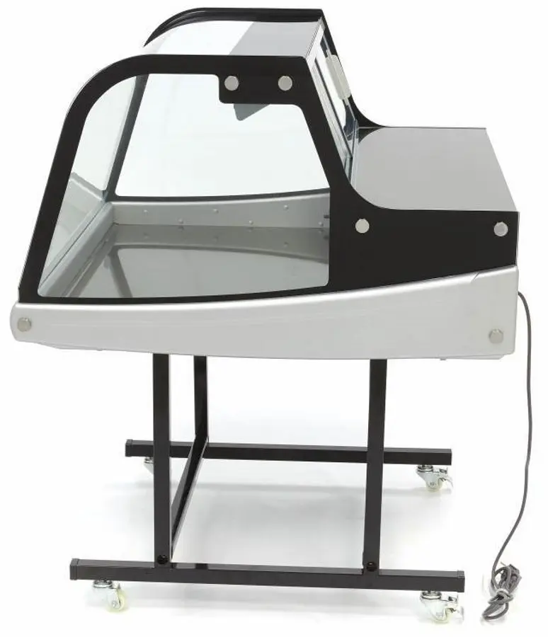 Vitrină frigorifică Maxima 175L 9400820 (Black/Grey)