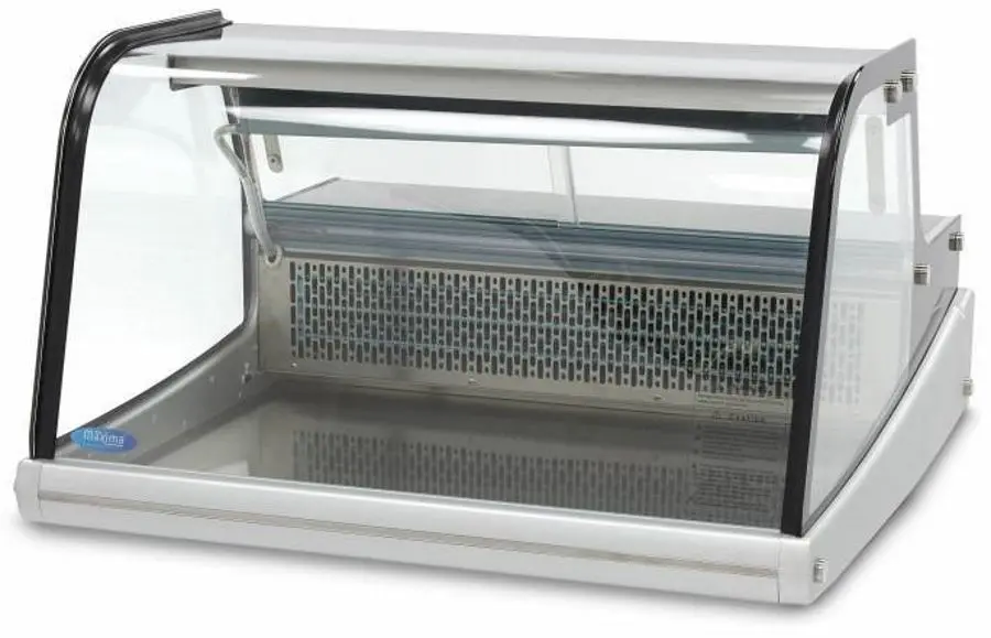 Vitrină frigorifică Maxima 175L 9400820 (Black/Grey)