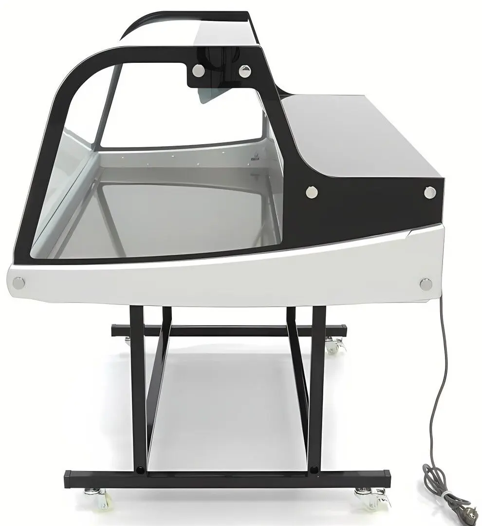 Холодильная витрина Maxima 9400821 (Black/Inox)