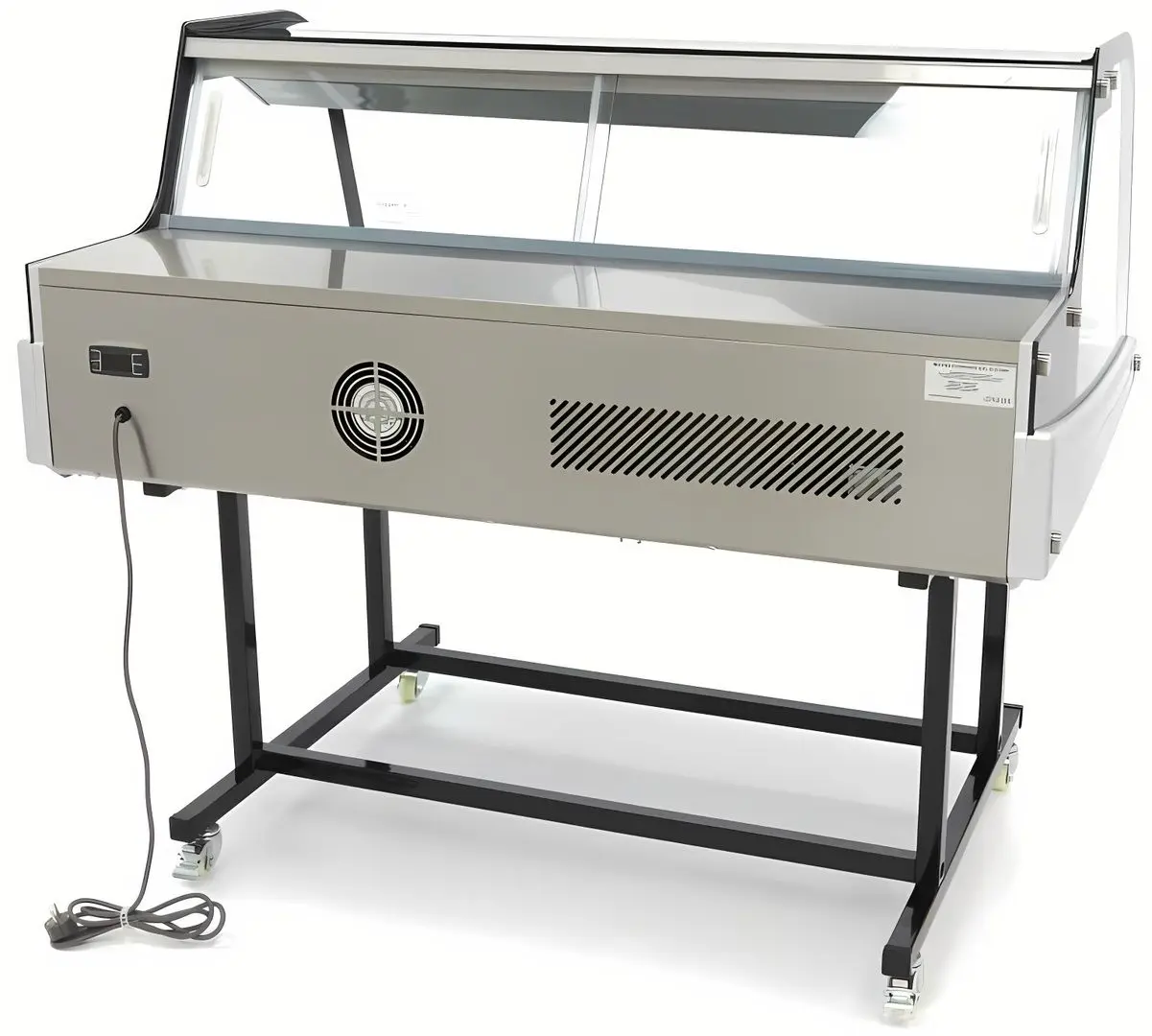 Холодильная витрина Maxima 9400821 (Black/Inox)