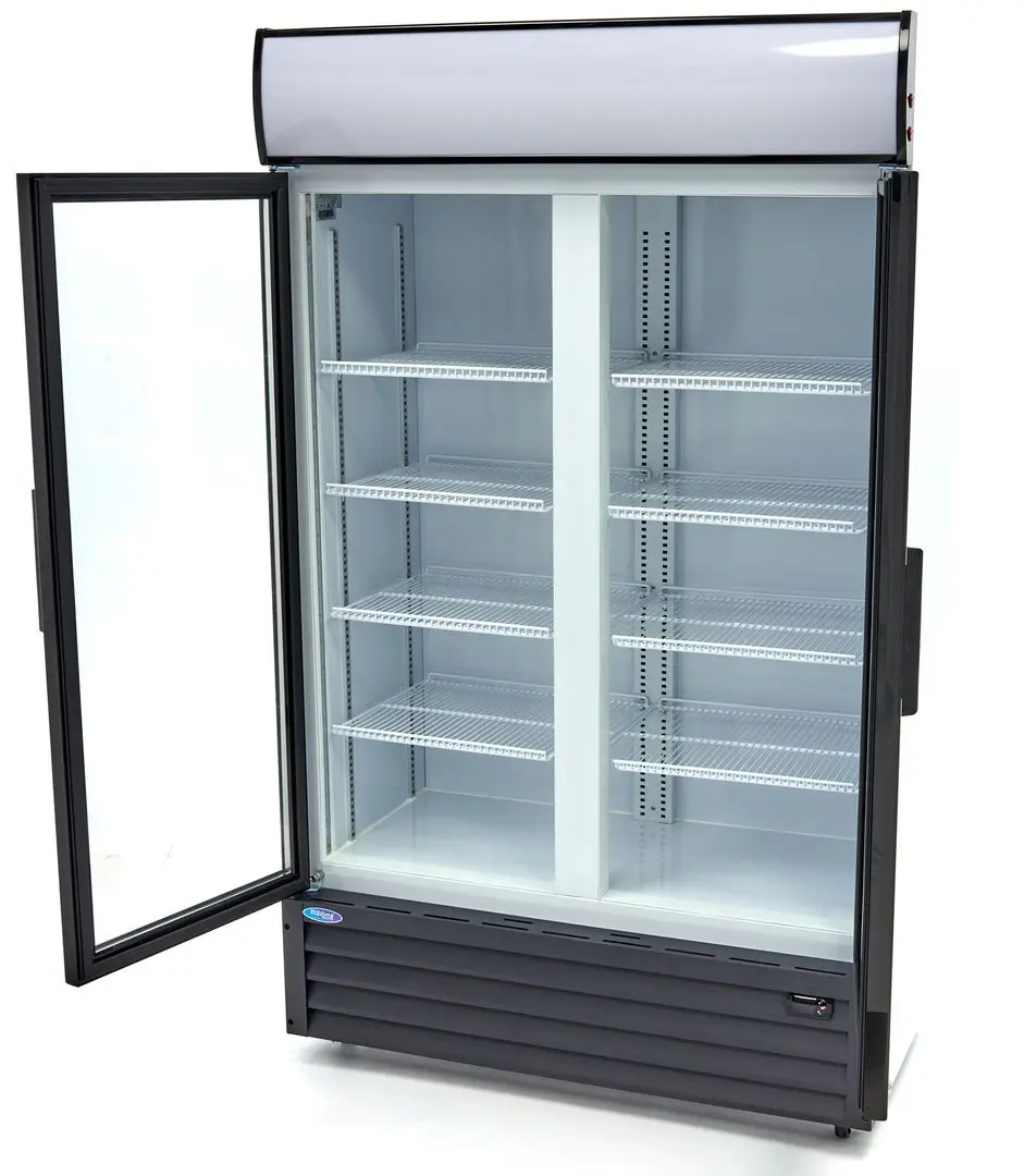 Frigider bar Maxima Bottle Cooler 700L (Black/Grey)