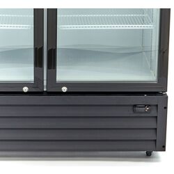 Frigider bar Maxima Bottle Cooler 700L (Black/Grey) Thumb