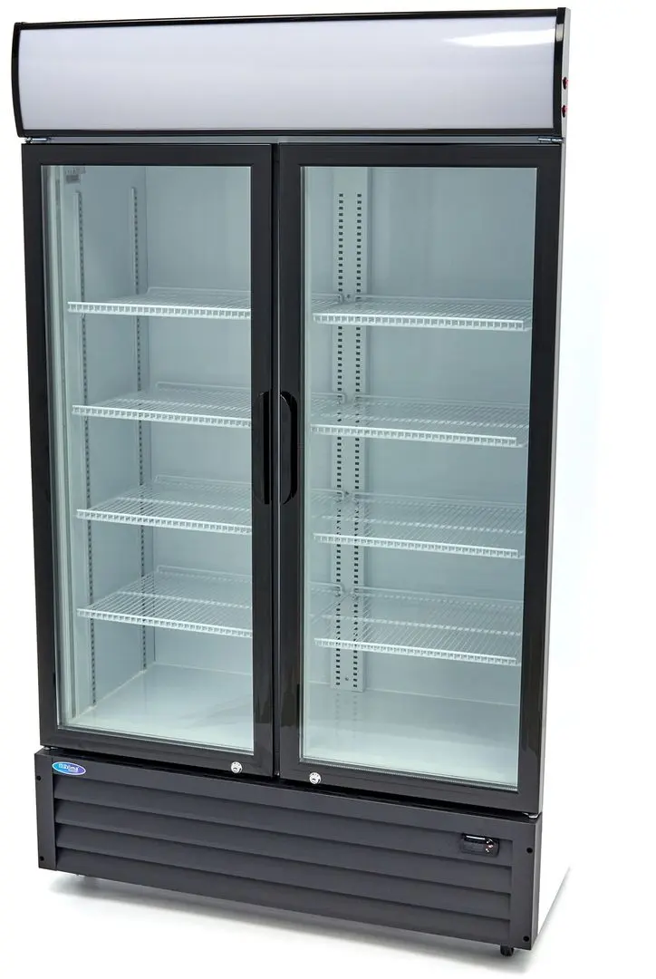 Frigider bar Maxima Bottle Cooler 700L (Black/Grey)