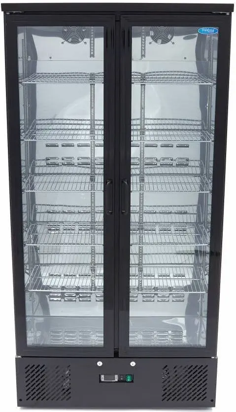 Frigider bar Maxima Deluxe BCU 2 09400922 466L (Black)