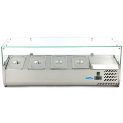 Vitrina frigorifica Maxima 09400320 (Inox) Thumb