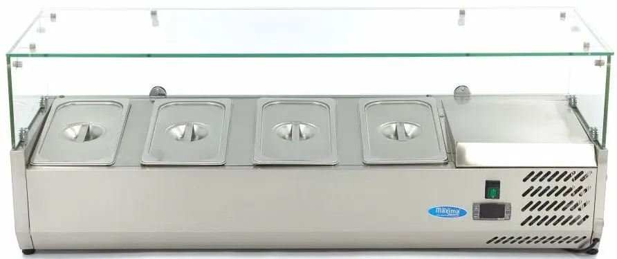 Vitrina frigorifica Maxima 09400320 (Inox)