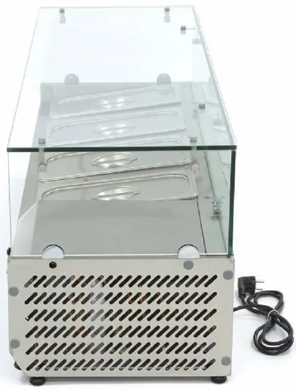 Vitrina frigorifica Maxima 09400320 (Inox)