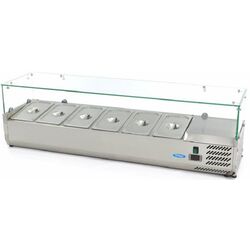 Vitrina frigorifica Maxima 09400326 (Inox)