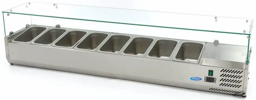 Vitrina frigorifica Maxima 09400332 (Inox)