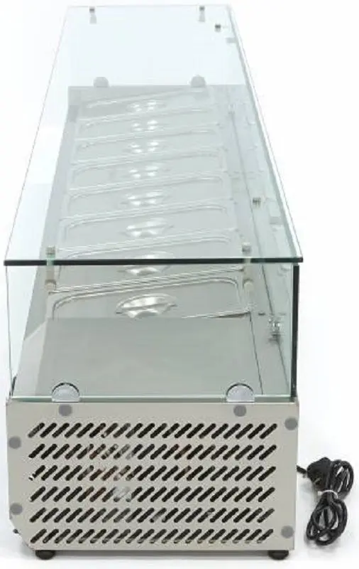 Vitrina frigorifica Maxima 09400332 (Inox)