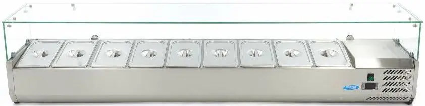 Vitrina frigorifica Maxima 09400335 (Inox)