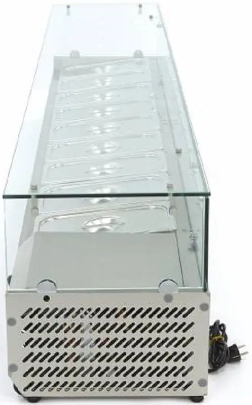 Vitrina frigorifica Maxima 09400335 (Inox)