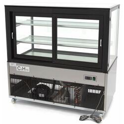 Vitrina frigorifica Maxima 9400837 (Inox) Thumb