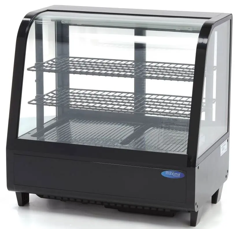Vitrina frigorifica Maxima 9400831 (Black)