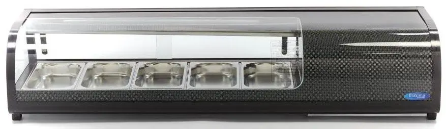 Vitrina frigorifica Maxima 9400865 (Black) - 2