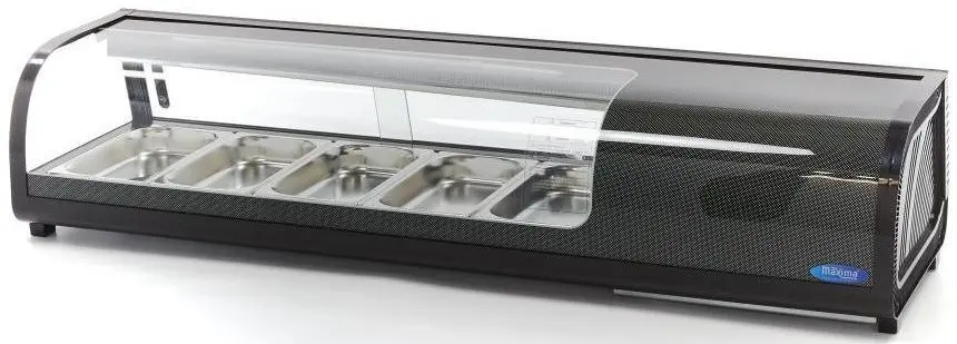 Vitrina frigorifica Maxima 9400865 (Black)