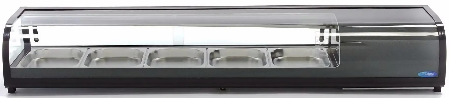 Vitrina frigorifica Maxima 9400866 (Black)