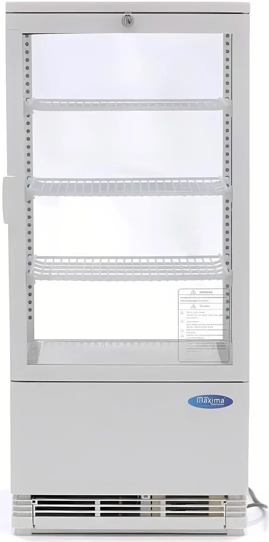 Vitrină frigorifică dulap Maxima 9400805 (White)
