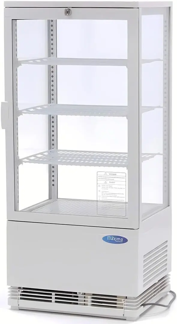 Vitrină frigorifică dulap Maxima 9400805 (White)