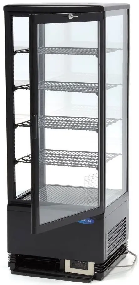 Vitrină frigorifică dulap Maxima 98L 9400811 (Black)