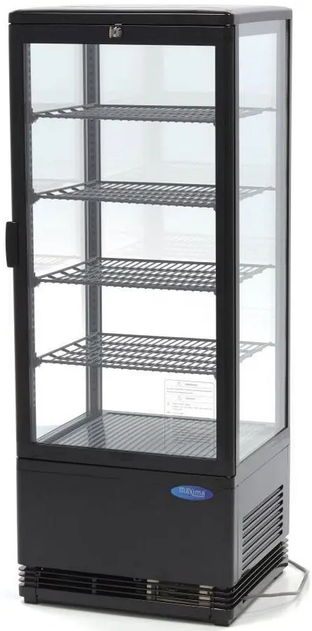 Vitrină frigorifică dulap Maxima 98L 9400811 (Black)