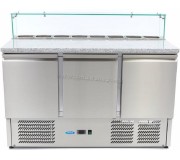 Холодильный стол для пиццы Maxima 400L 9400208 (Inox)