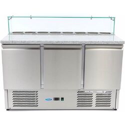 Холодильный стол для пиццы Maxima 400L 9400208 (Inox)