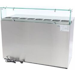 Masa-congelator pentru pizza Maxima 400L 9400208 (Inox) Thumb