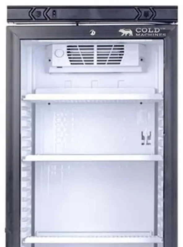 Vitrina frigorifica Cold Machines CM-373NCW (White/Black)