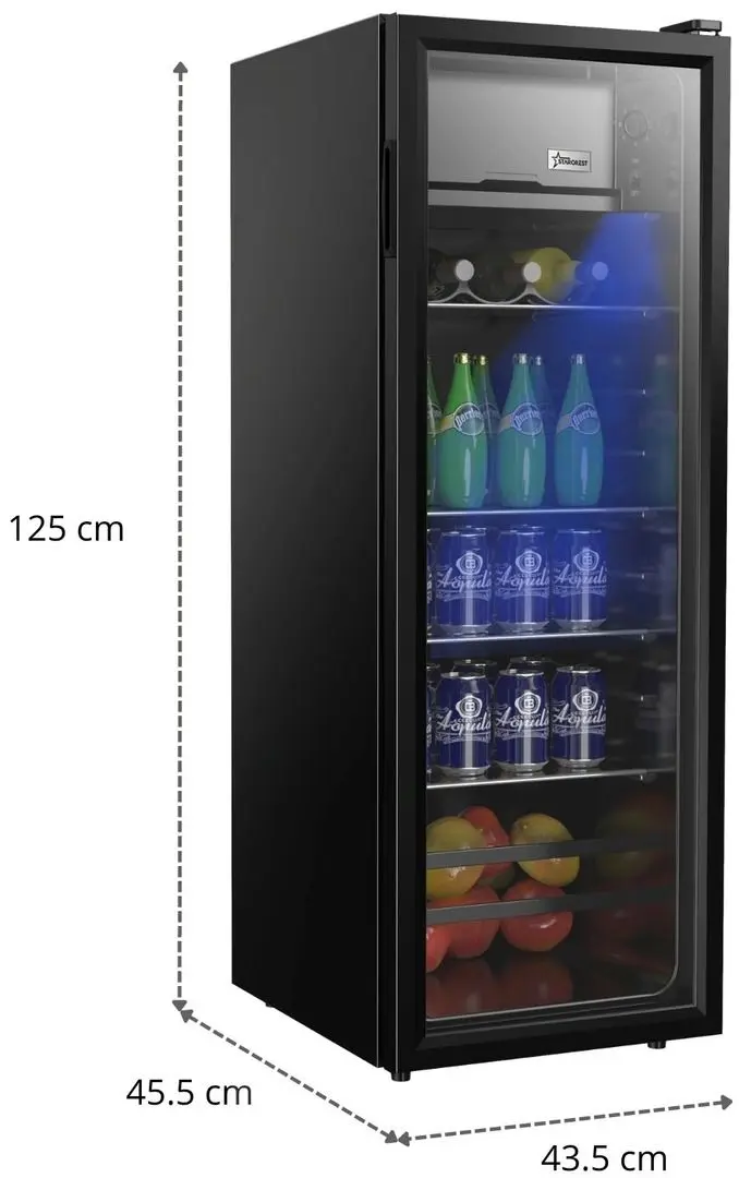 Vitrina frigorifica Starcrest SBC-138BK (Black)