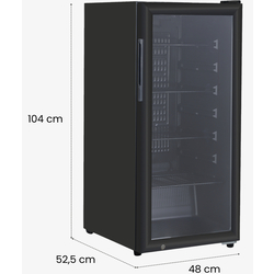 Vitrina frigorifica Starcrest SBC-160BK (Black) Thumb