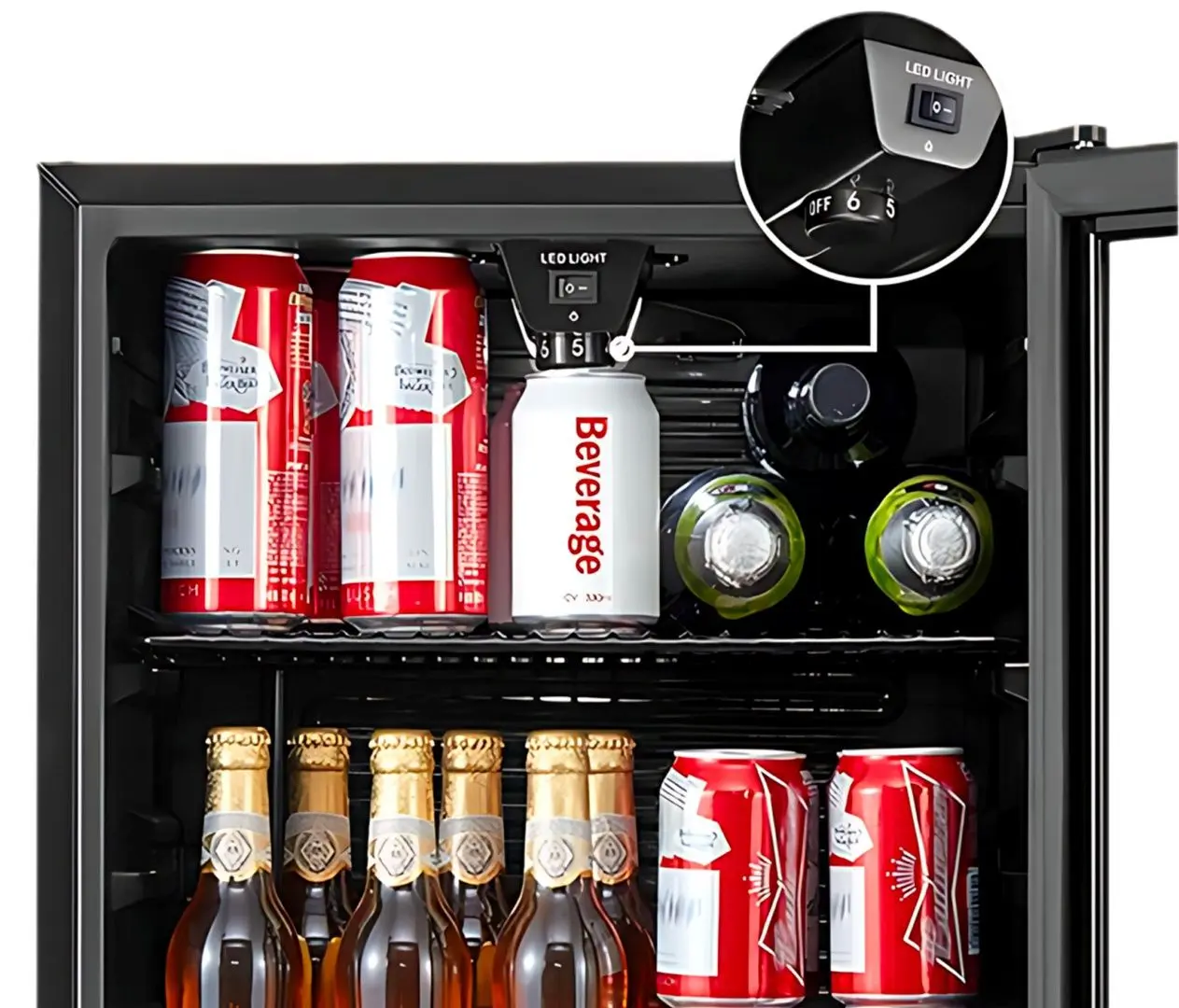 Vitrina frigorifica Starcrest SBC-9901BKE (Black)