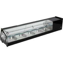 Холодильная витрина Yatogastro YG-05007 (Black/Inox) Thumb