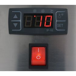 Холодильная витрина Yatogastro YG-05007 (Black/Inox) Thumb