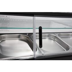 Холодильная витрина Yatogastro YG-05007 (Black/Inox) Thumb