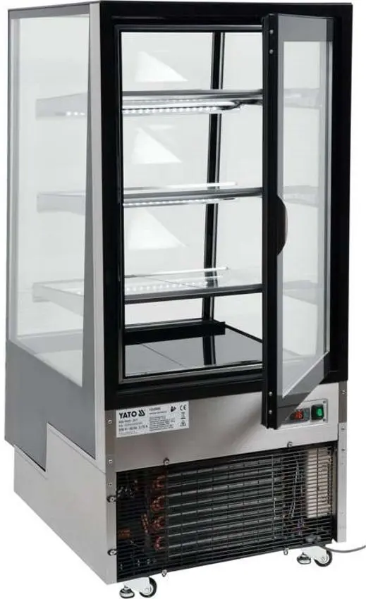 Vitrina frigorifica Yato YG-05040 (Black)