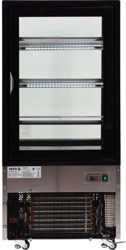 Vitrina frigorifica Yato YG-05040 (Black)