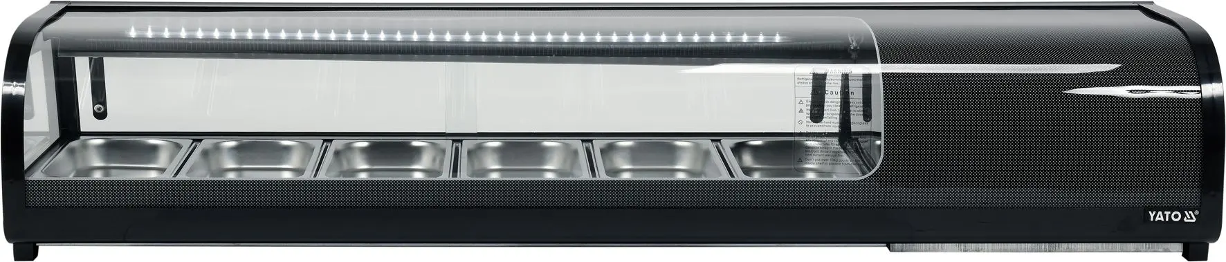 Холодильник-витрина Yato YG-05002 (Black)