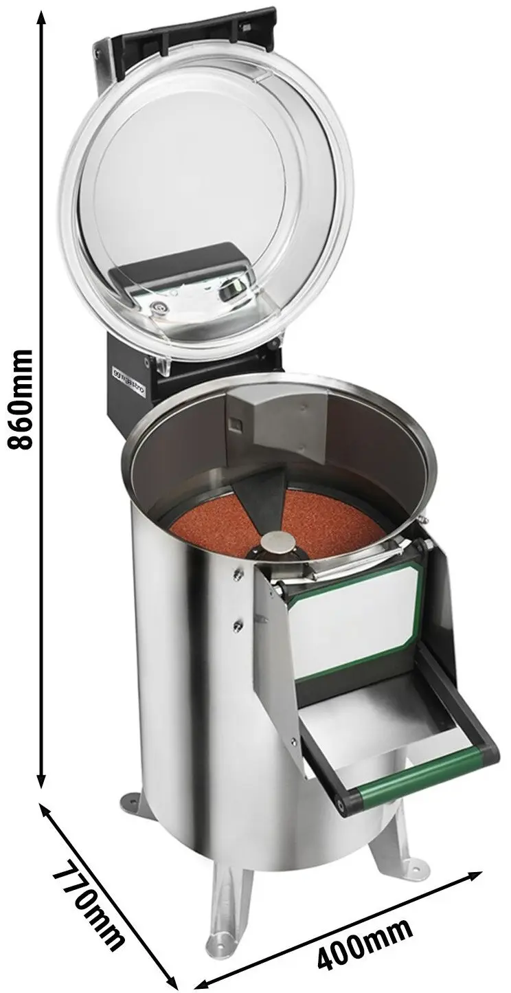 Masina de curatat cartofi GGM Gastro KASF120 (Inox) - 4