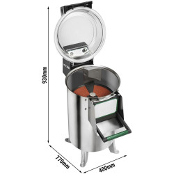 Masina de curatat cartofi GGM Gastro KASF220 (Inox) Thumb