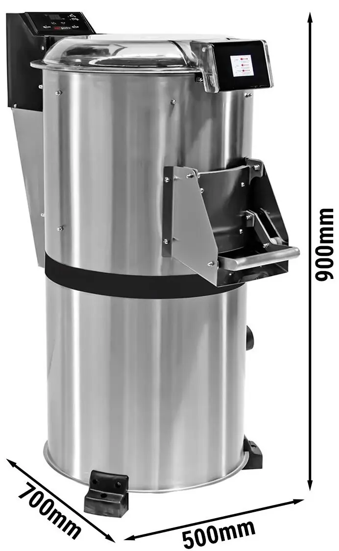 Masina de curatat cartofi GGM Gastro KSE10 (Inox) - 3