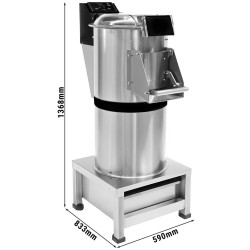 Masina de curatat cartofi GGM Gastro KSE20F (Inox) Thumb