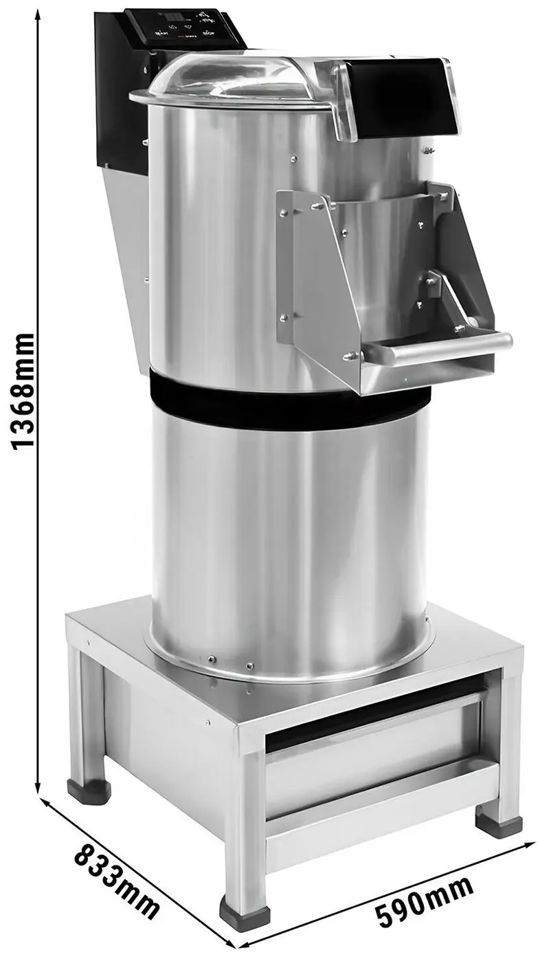 Masina de curatat cartofi GGM Gastro KSE20F (Inox) - 3