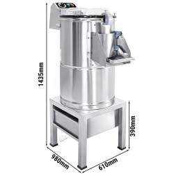 Masina de curatat cartofi GGM Gastro KSEOZ (Inox) Thumb
