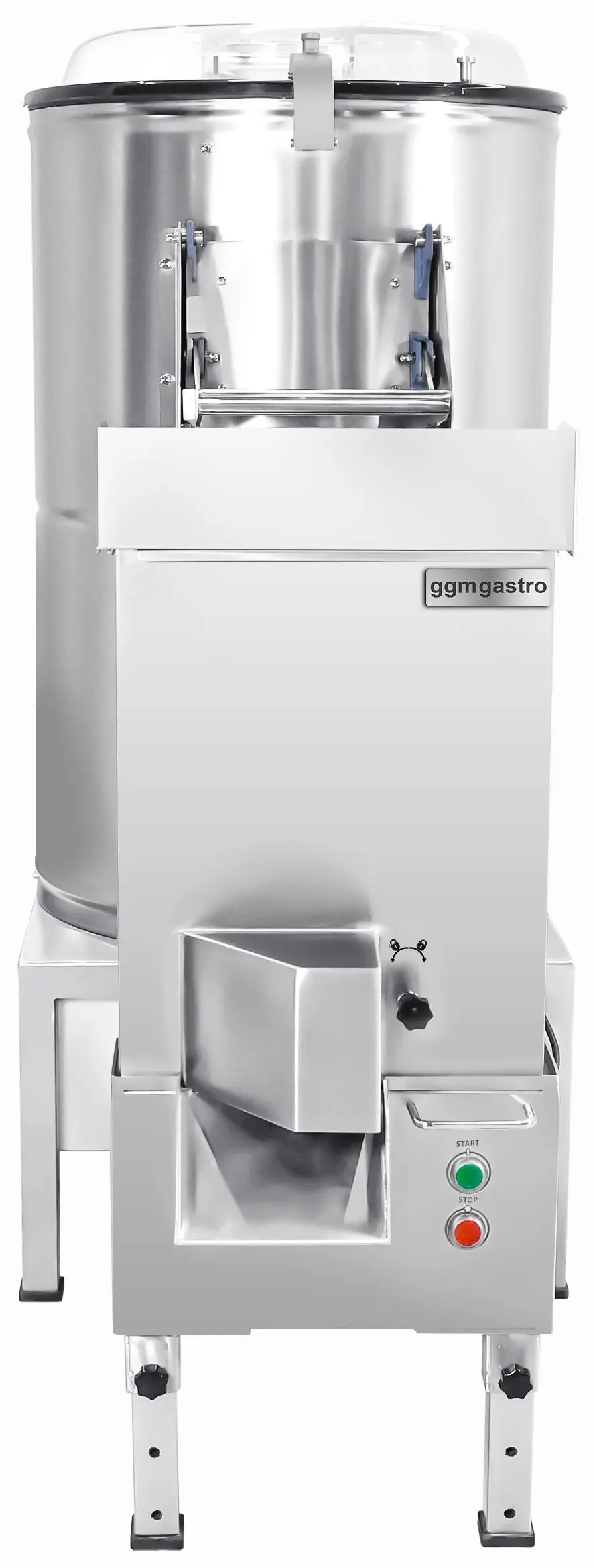 Картофелечистка GGM Gastro KSEOZ#KSNEOZ (Inox) - 2