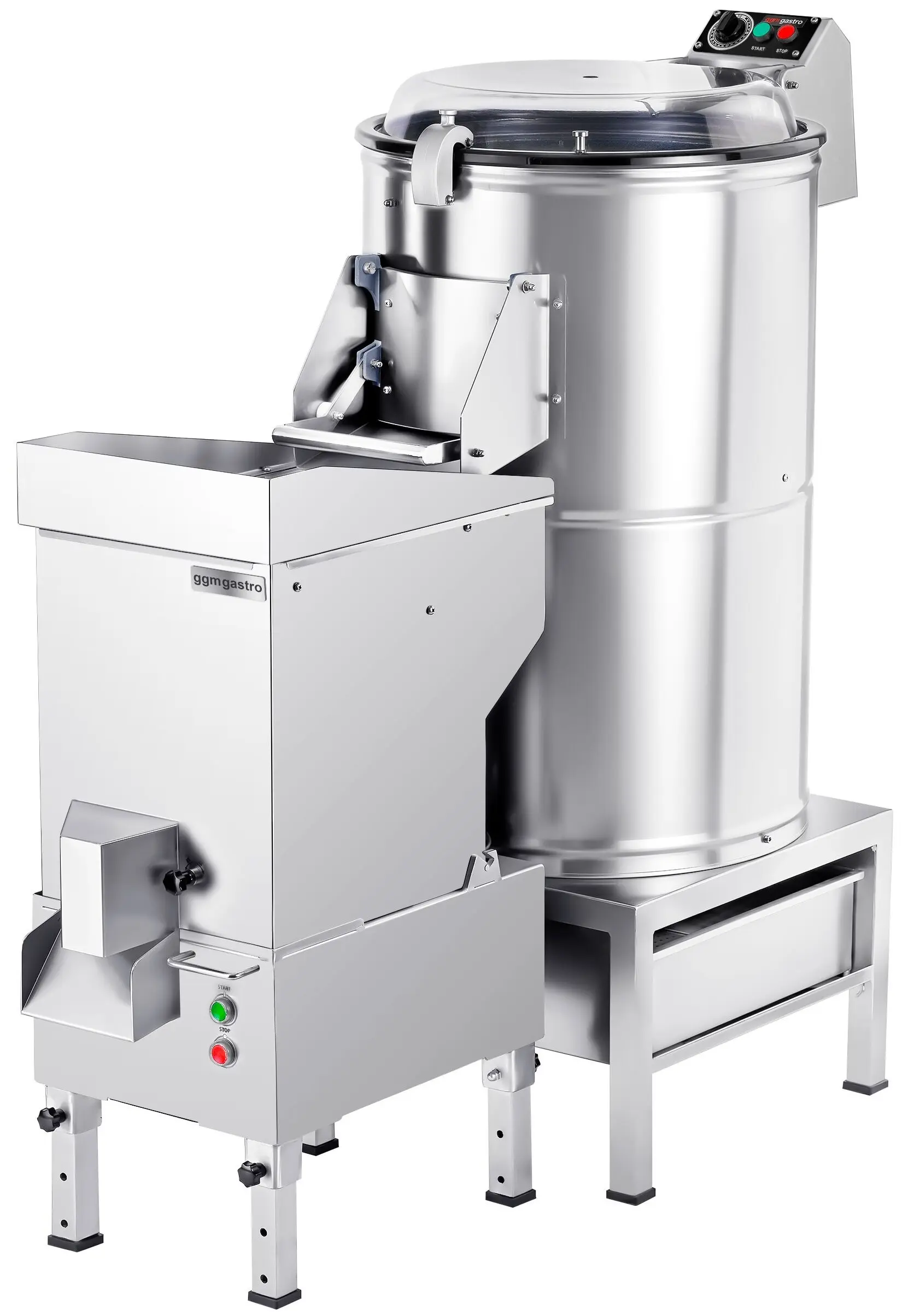 Картофелечистка GGM Gastro KSEOZ#KSNEOZ (Inox) - 3