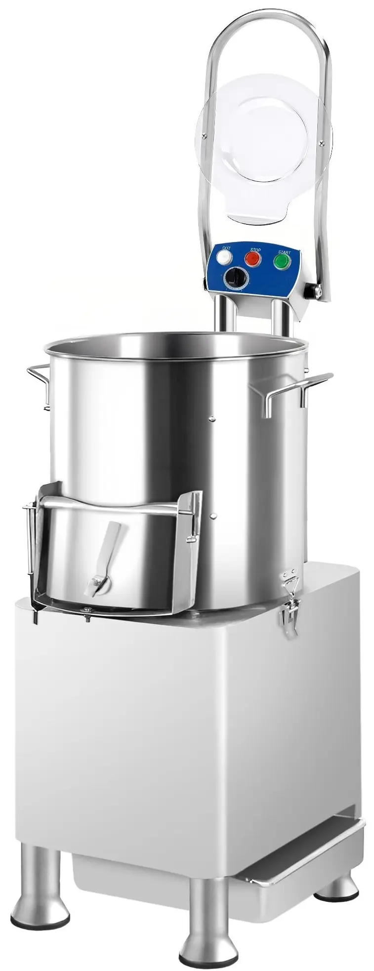 Masina de curatat cartofi GGM Gastro KSH400 (Inox) - 4